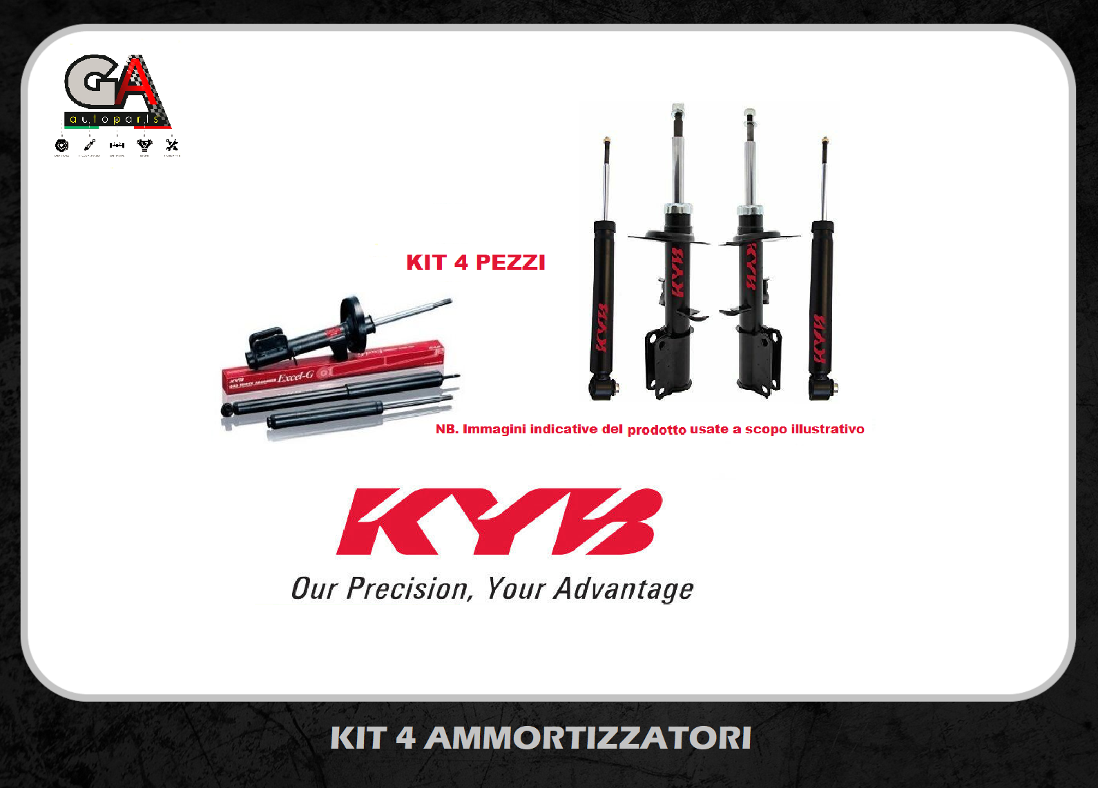 Montaggio Puntone Superiore Posteriore KYB SM9930 - Ricambio Per Sospensione, Compatibile Con Opel E Suzuki - Foto 5