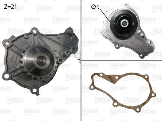 Kit Cinghia Di Distribuzione Per Ford Fiesta Mk6 1.4 TDCi 68 CV Diesel - Foto 3