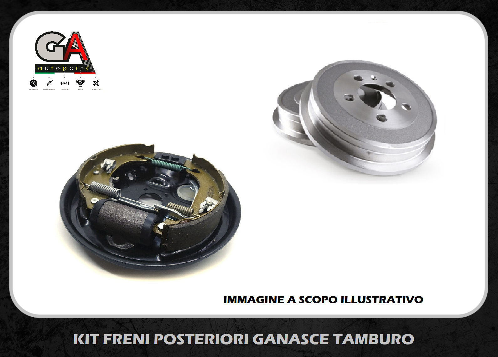 Kit Freni Posteriori Fiat Panda 141 Dal 1986-2003 4X4 - 4X2 Senza Registro - Foto 8