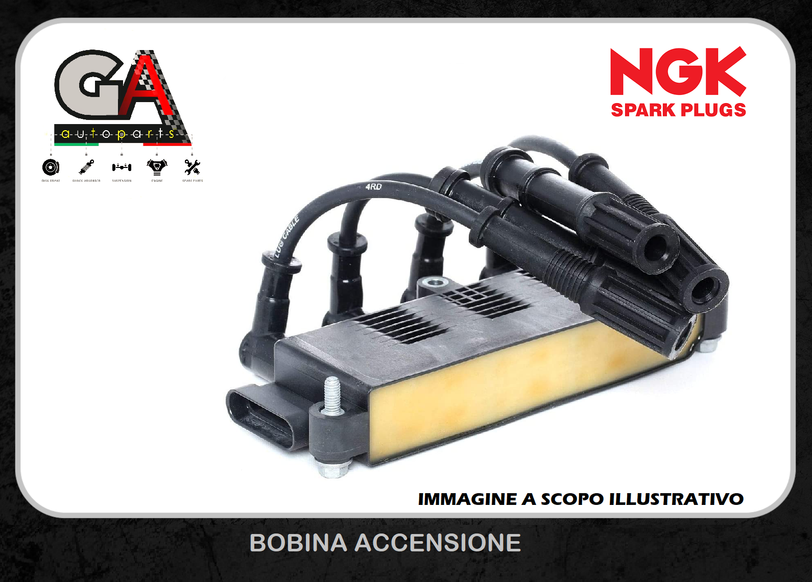 Candele NGK Fiat 500 Panda Punto Idea Grande - Foto 4