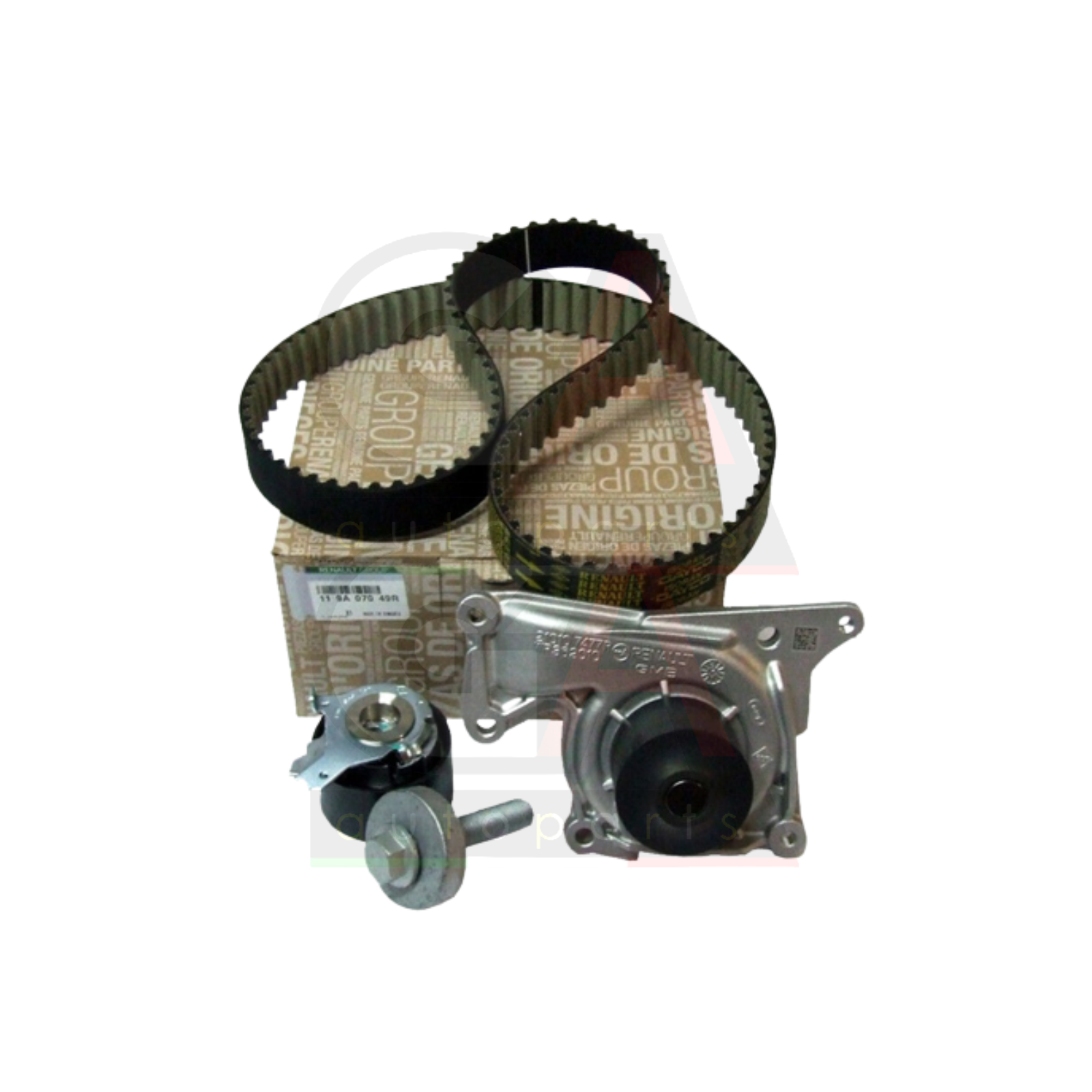 Kit Cinghia Distribuzione con Pompa acqua Originale Renault Clio IV 2014 1.5 dci - Foto 1 di 2