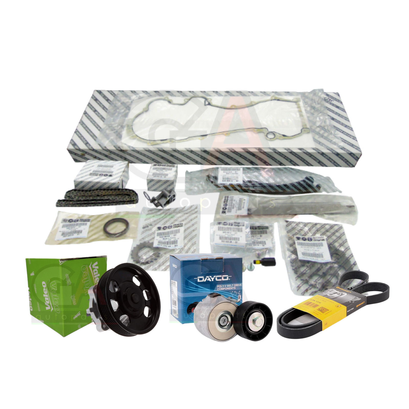 Gates TCKWP312 Kit Cinghia Di Distribuzione Con Pompa Acqua – Per Honda Civic 1.7 L (2005-01) – Qualità OEM