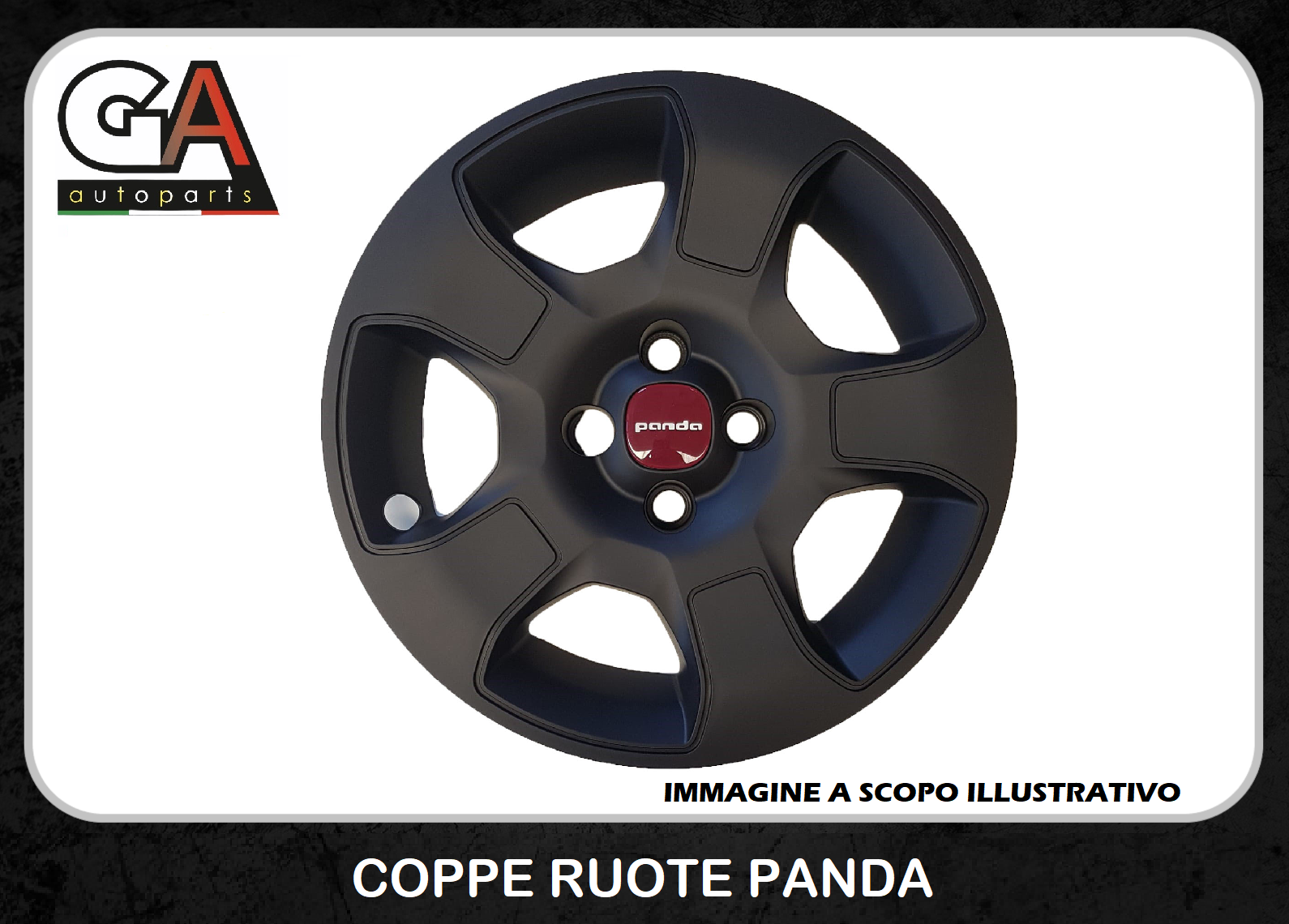 Coppa Ruota Panda 15 Set 4 copricerchio Cross Copponi Borchie - Ricambi  Auto GautopartsProdotto