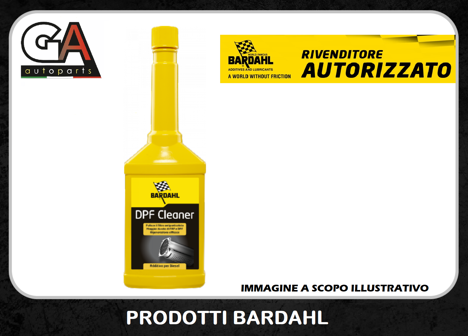 Bardahl - Additivo Dpf Cleaner per Auto Diesel, Filtro Antiparticolato,  Rigenerazione Efficace, Maggior Durata di FAP e Dpf, 250ml