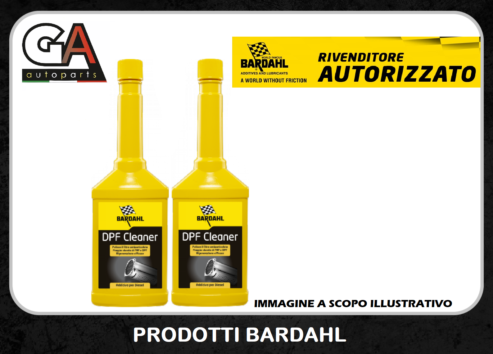 Additivo FAP Bardahl DPF CLEANER Pulitore Filtro Anti Particolato