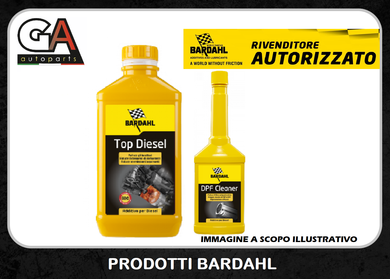 Top Diesel Bardahl Additivo Pulitore pulizia iniettori FAP Cleaner DPF FAP  - Ricambi Auto GautopartsProdotto
