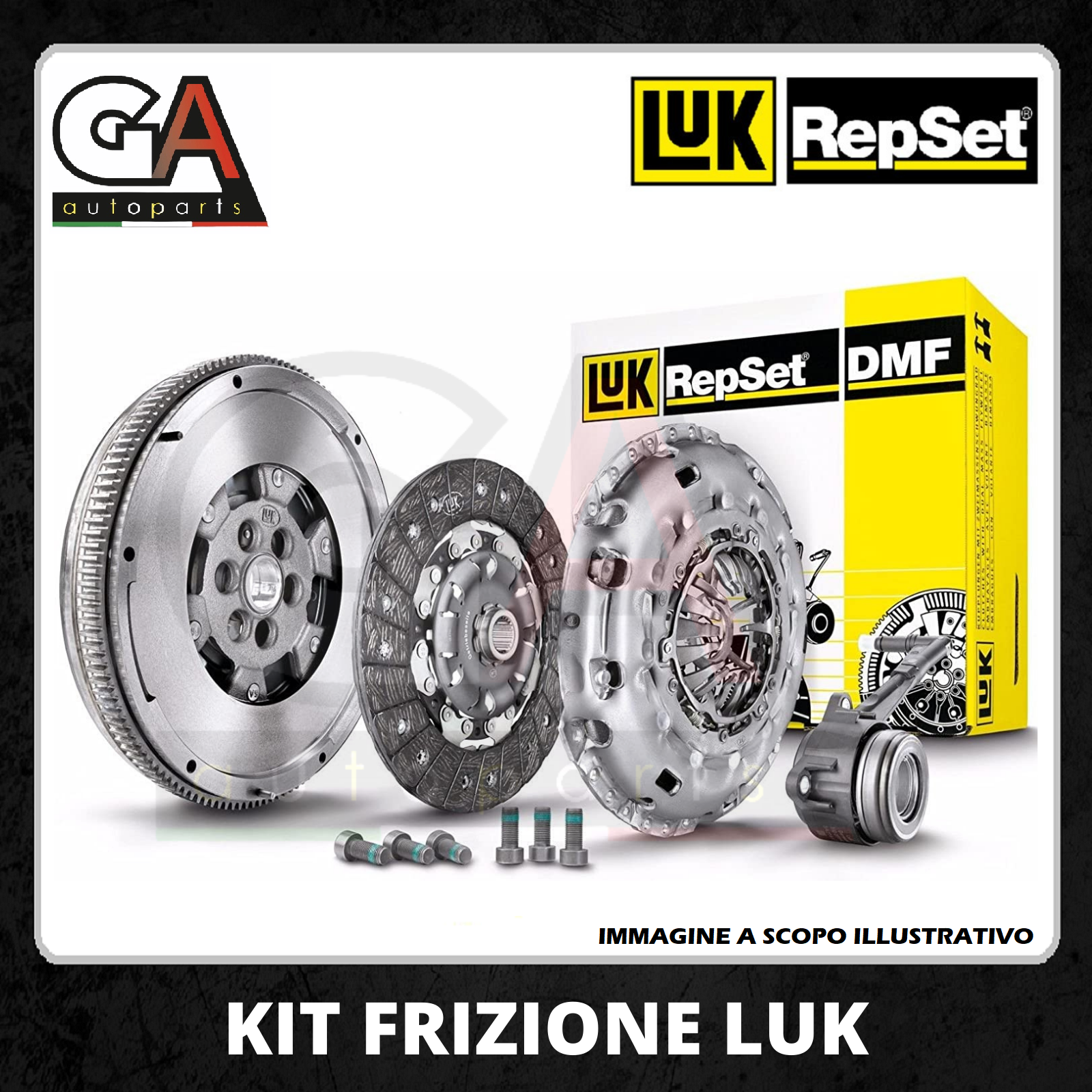 Kit frizione LuK 624 3562 00 per motori con volano bimassa, Attrezzi